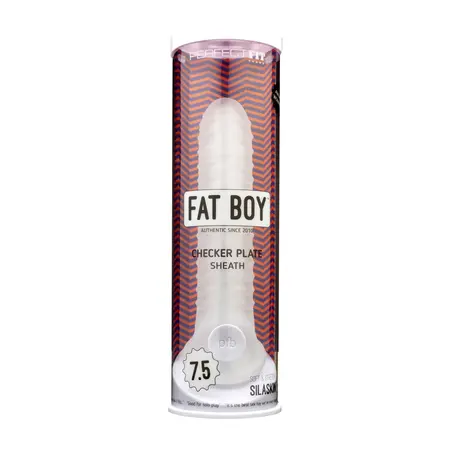 Perfect Fit Fat Boy Checker Box Sheath 19 cm - Soft Flexible Sleeve