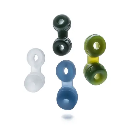 Perfect Fit Silaskin Ball Strap Intimate System - Black, Flexible Design