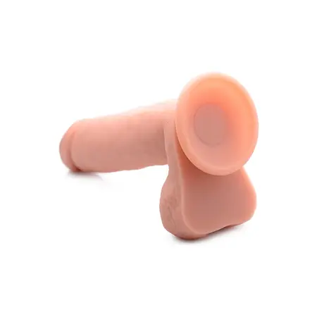 Curve Toys Vibrating Silicone Intimate Device 23 cm with Remote Control