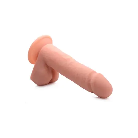 Curve Toys Vibrirajući silikonski intimni uređaj 20.5cm sa daljinskim i usisnom čašom