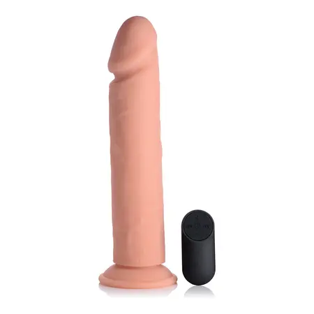 Curve Toys Vibrirajući silikonski model sa daljinskim, 25.5cm, 21 mod, crni