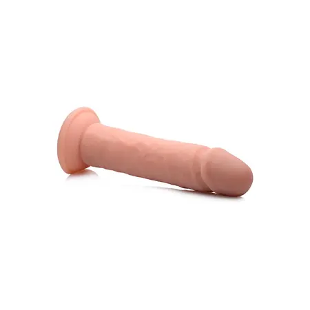 Curve Toys Vibrating Silicone Model with Remote, Suction Cup, 20.5 cm, Black