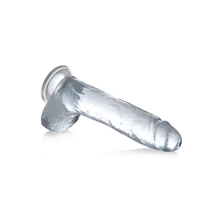 Glas Crystal Series 25.5cm Stakleni intimni model sa usisnom bazom providni