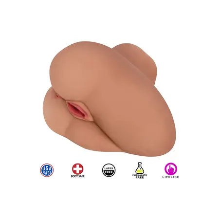 Curve Toys Alexis Side Ass Intimate Machine with Dual Channel & Vibration