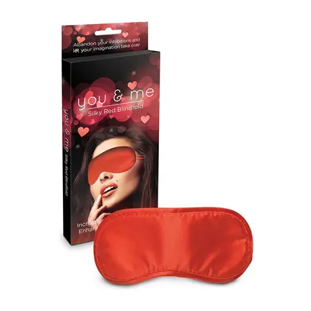 You and Me Romantic Couples Set with Game, Blindfold & Rose Petals