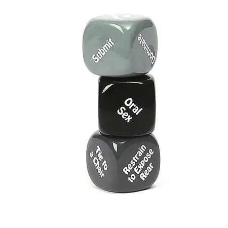 Kinky Nights Game Dice - Fun Couples Play, Multi-Action Set