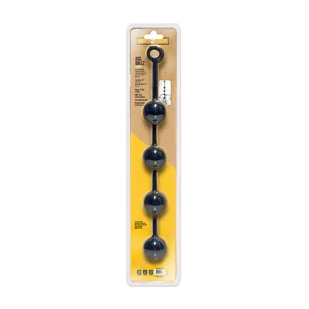 Ass Ballz XL Silicone Intimate Beads - Large, Hypoallergenic, 46cm