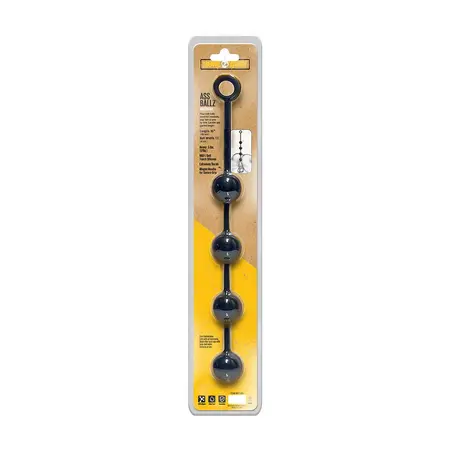 Ass Ballz Silicone Anal Beads M - Medical Grade, Soft Touch, 40cm