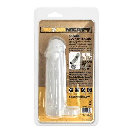 Boneyard Meaty Silicone Extension System 2-Inch Black