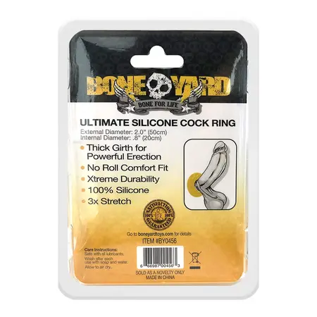 Perfect Fit Ultimate Ring Silicone Comfort System 50mm Black