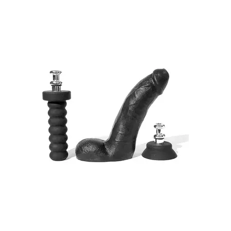 XR Brands Adam Killian 20cm Silikonski Intimni Uređaj sa Dvojnom Bazom