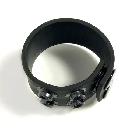 Boneyard Silicone Adjustable Ball Strap System - Black, 3 Size Options
