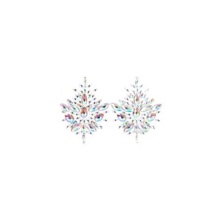 Bijoux Indiscrets Dazzling Decorative Jewel Stickers for Body - Crystal