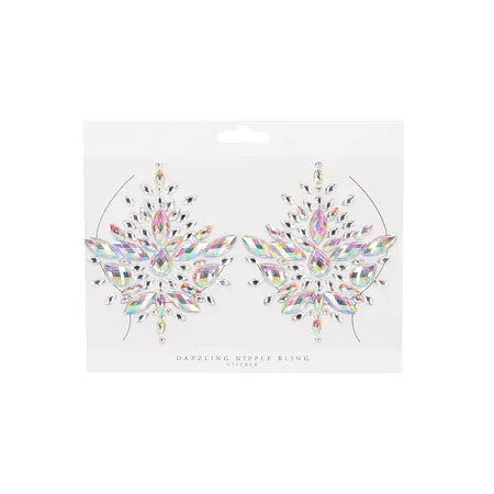 Bijoux Indiscrets Dazzling Decorative Jewel Stickers for Body - Crystal