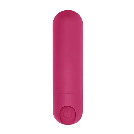 Shots Be Good Tonight 10-Funkcija Kompaktni Bullet Vibrator Crni 7.7cm