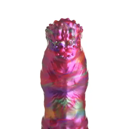 Creature Cocks Larva Silikonski Ovipozitor Model sa Šarenim Jajima, Velika Veličina
