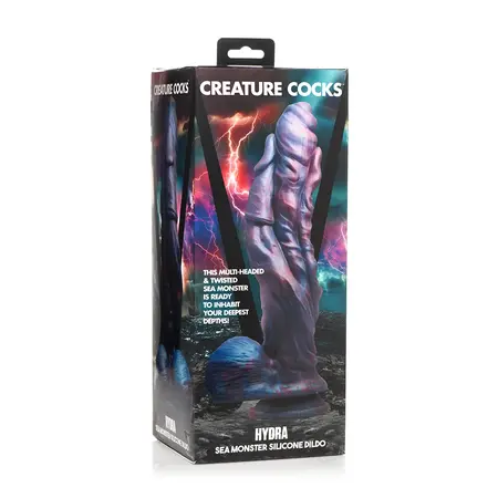 Creature Cocks Hydra Intimate Silicone Machine Purple 25 cm