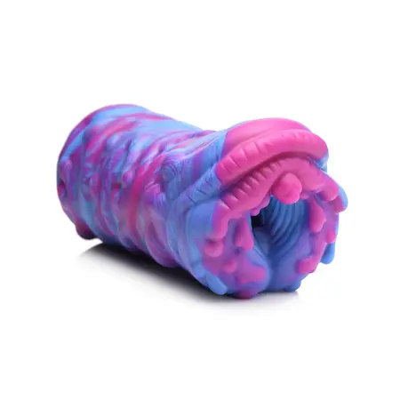 XR Brands Cyclone Silicone Alien Fantasy Device Purple Large