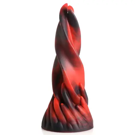 Hell Kiss Silikonska Intimna Mašina za Jezik Crvena 21 cm Premium Materijal
