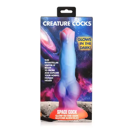 Creature Cocks Silikonski Svemirski Model koji Svetli u Mraku Fantasy Igračka L