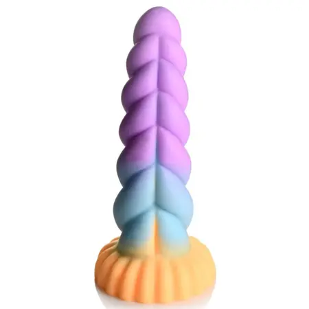 Blush Novelties Jednorog Rog Silikonska Fantasy Igračka Višebojna 20 cm