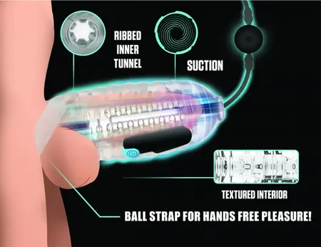 XR Brands Mini Ručna Intimna Mašina Crna - 3 Brzine, Vibrirajuća, Prenosiva