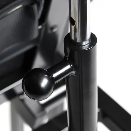 Master Series Adjustable Restraint Chair Heavy Duty Black 199kg