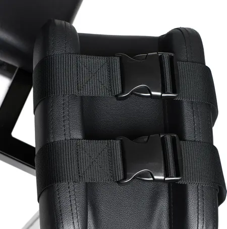 Master Series Adjustable Restraint Chair Heavy Duty Black 199kg