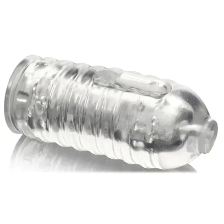 Milker Transparent TPE Intimate Device - Flexible Open-Ended Design