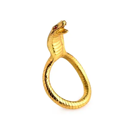 Master Series Cobra King Gold Anatomical Metal Ring