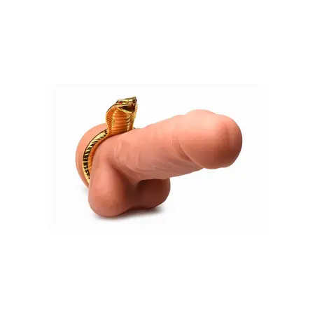 Master Series Cobra King Gold Anatomical Metal Ring