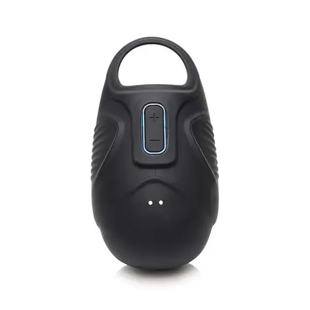 XR Brands Master Series Vibrirajući Silikonski Intimni Prsten Crni USB