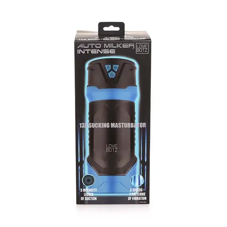 XR Brands The Auto Milker Intense Intimna Usisna Mašina 6-Inč Crna