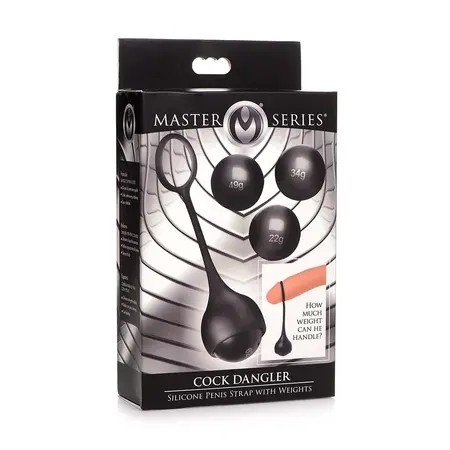 XR Brands Cock Dangler Silicone Weighted Attachment - Adjustable System