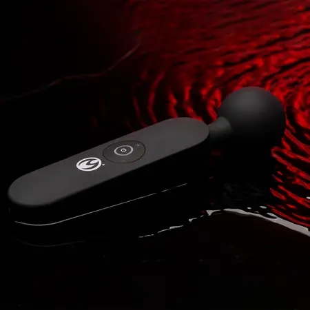 XR Brands Thunder Wand Silicone Heating Massager, 6 Speeds, Display
