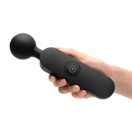 XR Brands Thunder Wand Silicone Heating Massager, 6 Speeds, Display