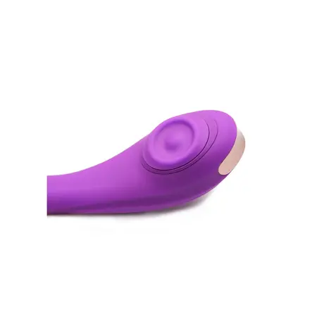 Pose Plus Silicone Flexible Vibrator with Pulse Modes - Pink, Adjustable Shape