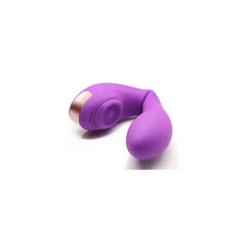 Pose Plus Silicone Flexible Vibrator with Pulse Modes - Pink, Adjustable Shape