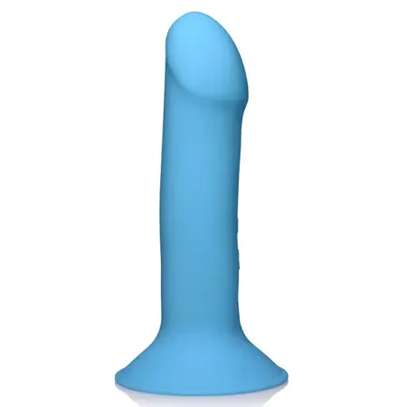 XR Brands Squeezable Vibrating Silicone Device, USB, Flexible, Black