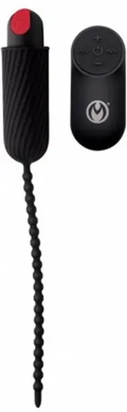 Dark Chain Silicone Intimate Bead Chain with Rechargeable Vibrations