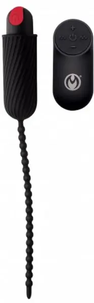Dark Chain Silicone Intimate Bead Chain with Rechargeable Vibrations