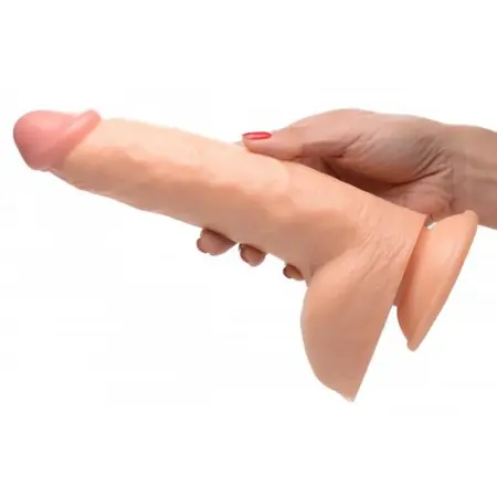 XR Brands Beefy Brad 23cm Anatomical Model with Suction Base, Light