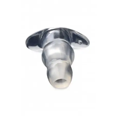 Clear View Medium Transparent Hollow Plug Intimate System TPE