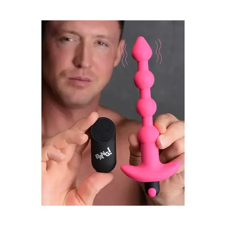 BANG Silicone Beads with 28 Modes & Wireless Remote, Waterproof, Black