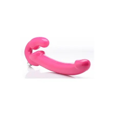 XR Brands Revolver Slim Vibrirajući Strapless Sistem, Crna, Velika