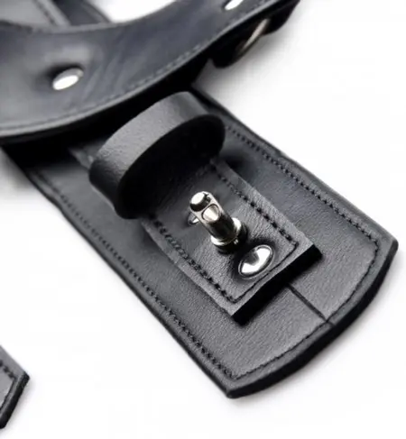 Master Series Frog Tie Binding Set Adjustable Restraint System Black