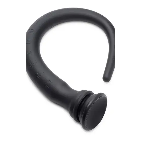 XR Brands Master Series Tapered Silicone Hose 18/46 cm with Suction Base