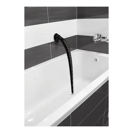 XR Brands Master Series Tapered Silicone Hose 18/46 cm with Suction Base