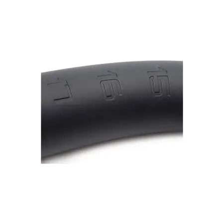 XR Brands Master Series Tapered Silicone Hose 18/46 cm with Suction Base