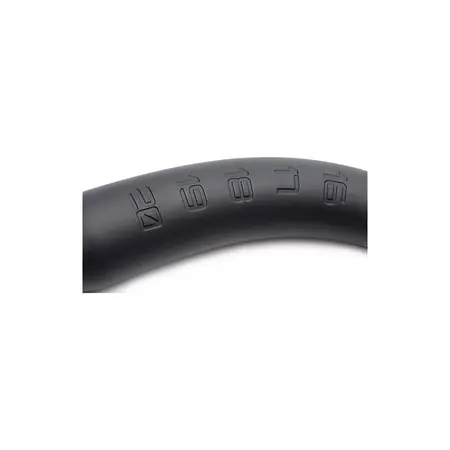 XR Brands Master Series Sužena Silikonska Cev 22/56 cm Fleksibilna, Crna